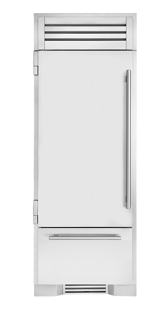 True Residential TR30RBFLSSA 30 Inch Solid Stainless Door Left Hinge Refrigerator With Bottom Freezer