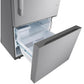 Lg LB26H2200S 26 Cu. Ft. Bottom Freezer Refrigerator