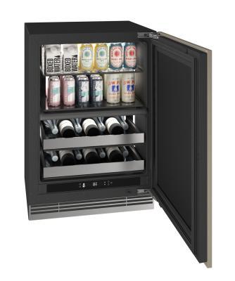 U-Line URBD324IS01A Urbd324 24" Dual-Zone Beverage Center With Integrated Solid Finish (115 V/60 Hz)