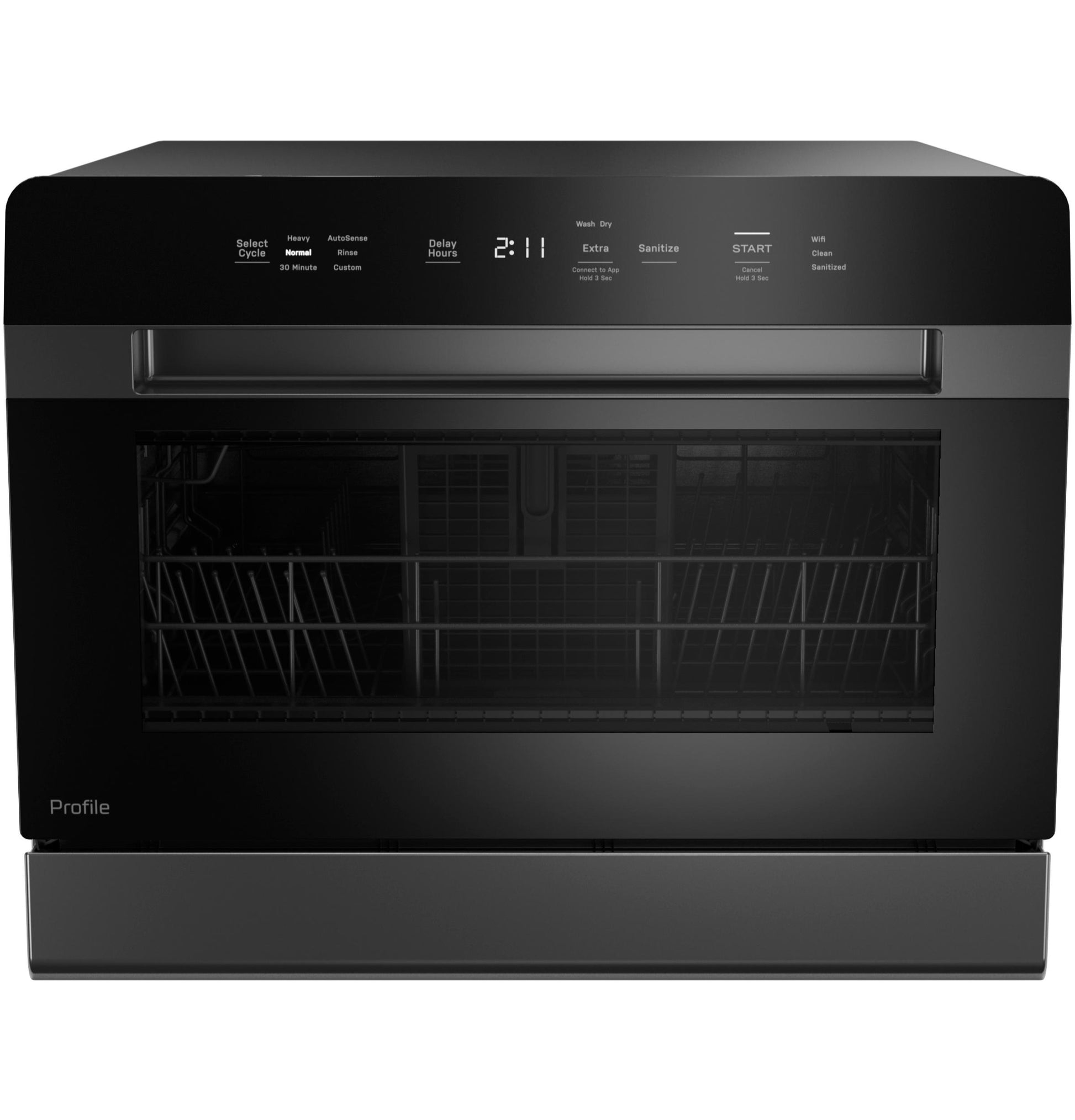 Ge Appliances PZF560HGWBB Ge Profile&#8482; Energy Star® Smart Compact Dishwasher For Countertop Or Built-In