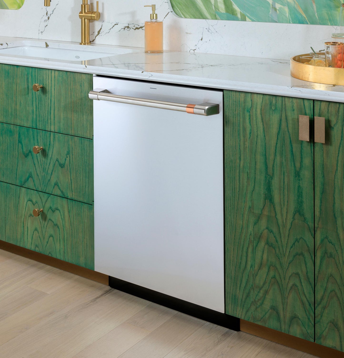 Cafe CDT828P2VS1 Café&#8482; Customfit Energy Star Stainless Interior Smart Dishwasher With Ultra Wash & Dry, 42 Dba