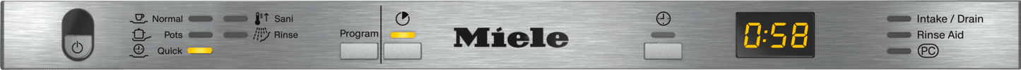 Miele G5482SCVISL G 5482 Scvi Sl Panel Ready - Fully Integrated Dishwasher In Tried-And-Tested Miele Quality At An Affordable Entry-Level Price.