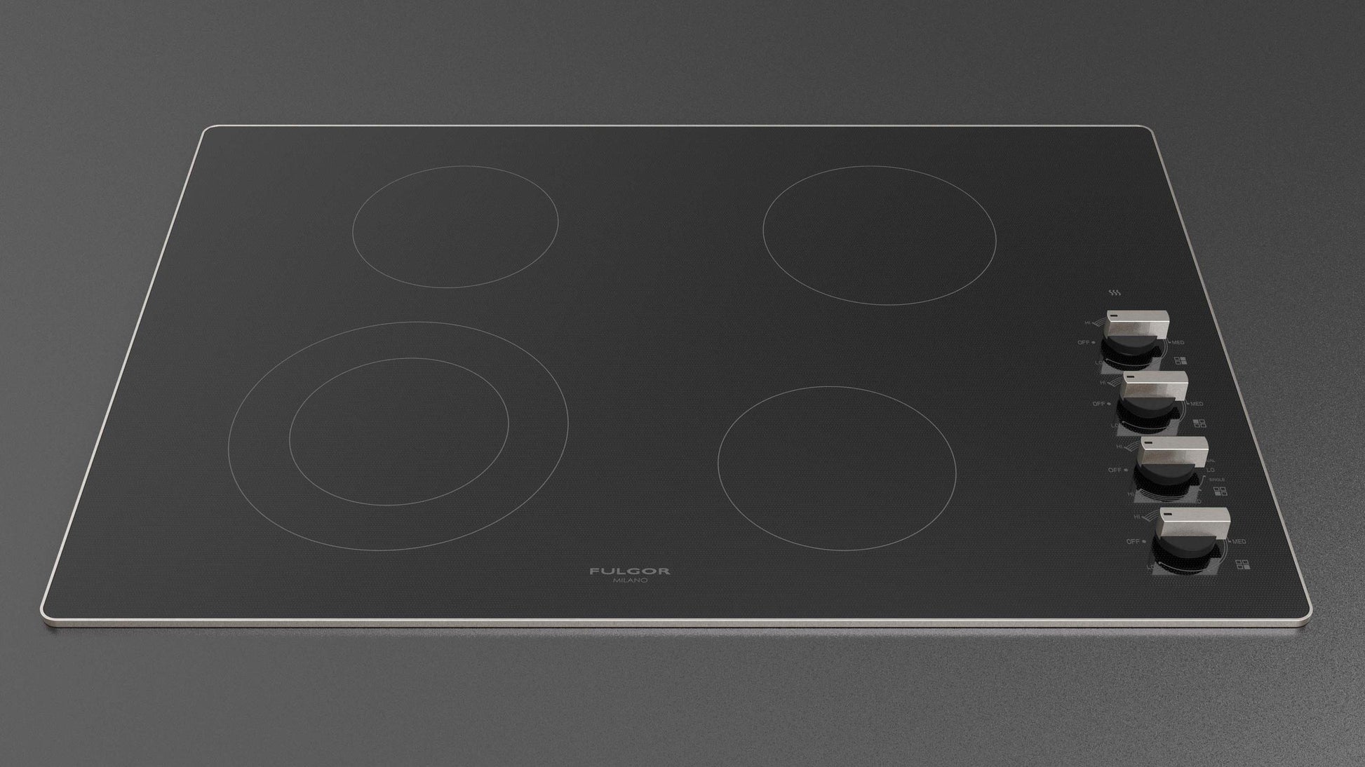 Fulgor Milano F3RK30S2 30" Radiant Cooktop With Knobs
