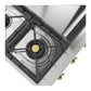 Ilve UHCP48FNSSG Ilve Uhcp48Fnssg Nostalgie Ii 48 Inch Built-In Gas Rangetop With Griddle, In Stainless Steel (Natural Gas)