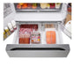 Lg LF29S9730S 29 Cu. Ft. Standard-Depth Max™ 4-Door French Door Refrigerator With Mini Craft Ice™ And Full-Convert Drawer™