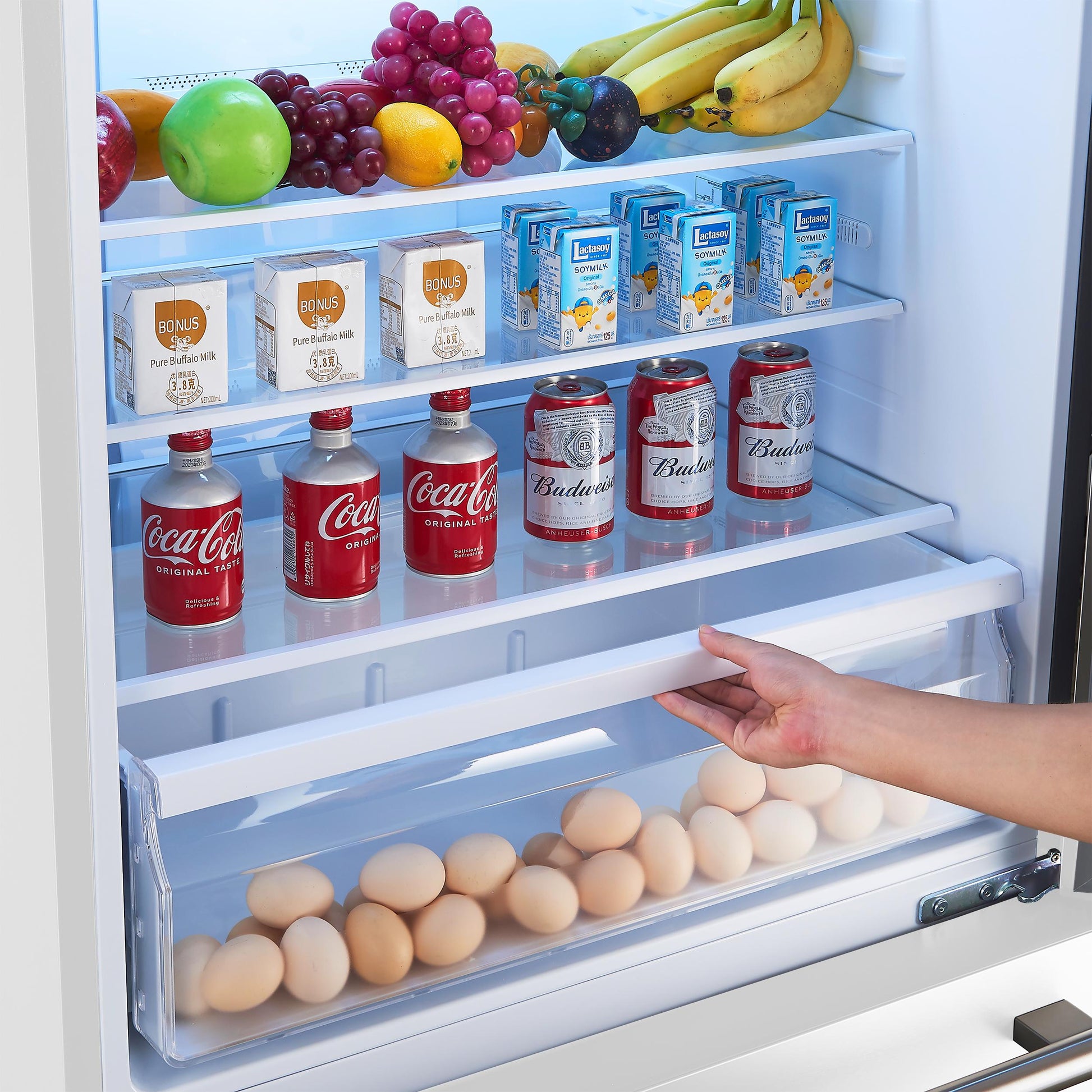 Forno FFFFD178531WHT Forno Milano Espresso 31-Inch Bottom Freezer Refrigerator, White, 17.2 Cu.Ft Capacity, Energy Efficient