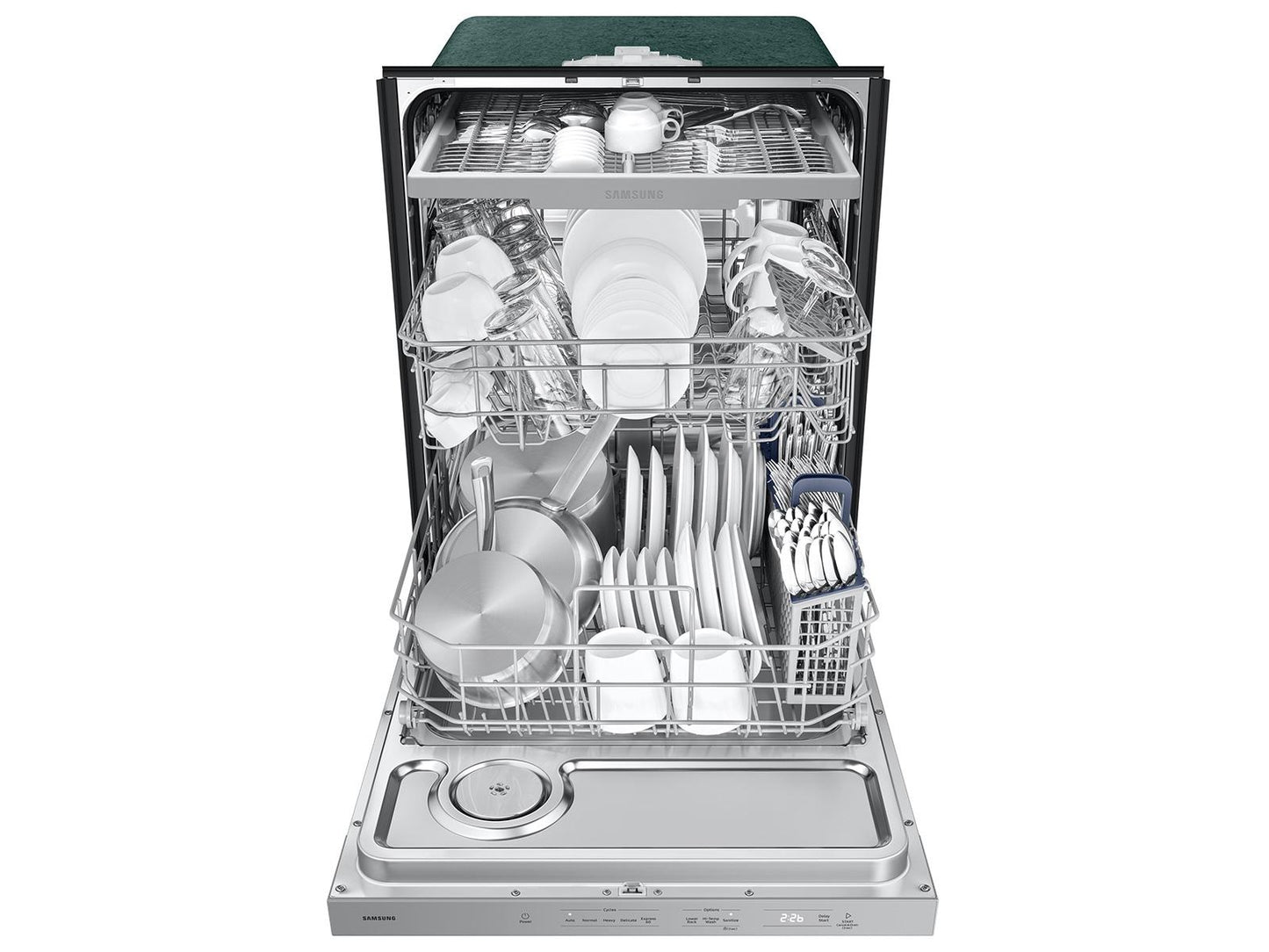 Samsung DW70H83YEUR Dishwasher With 3 Point Wash System Autorelease™ Door 3Rd Rack 48 Dba