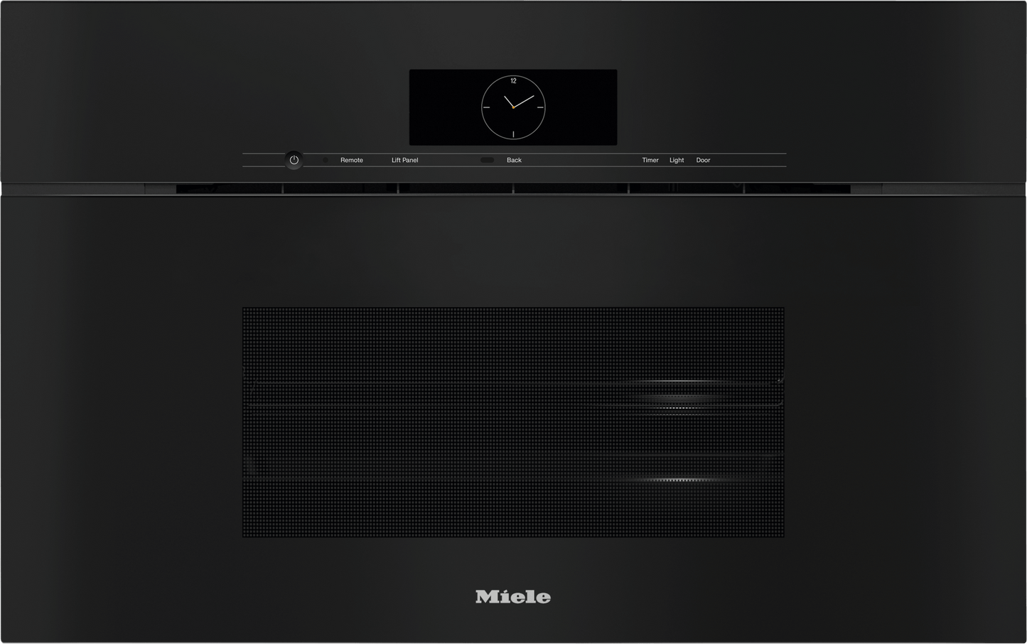 Miele DGC7870XOB Dgc 7870X Obsidian Black - 30" Handleless Compact Combi-Steam Oven Xl For Steam Cooking, Baking, Roasting With Roast Probe + Menu Cooking.