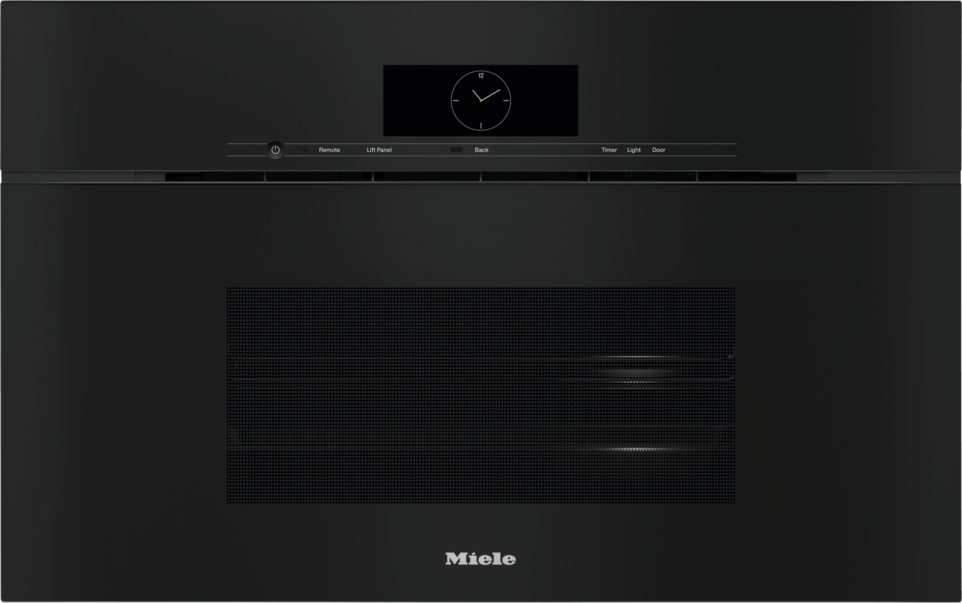 Miele DGC7870XOB Dgc 7870X Obsidian Black - 30" Handleless Compact Combi-Steam Oven Xl For Steam Cooking, Baking, Roasting With Roast Probe + Menu Cooking.