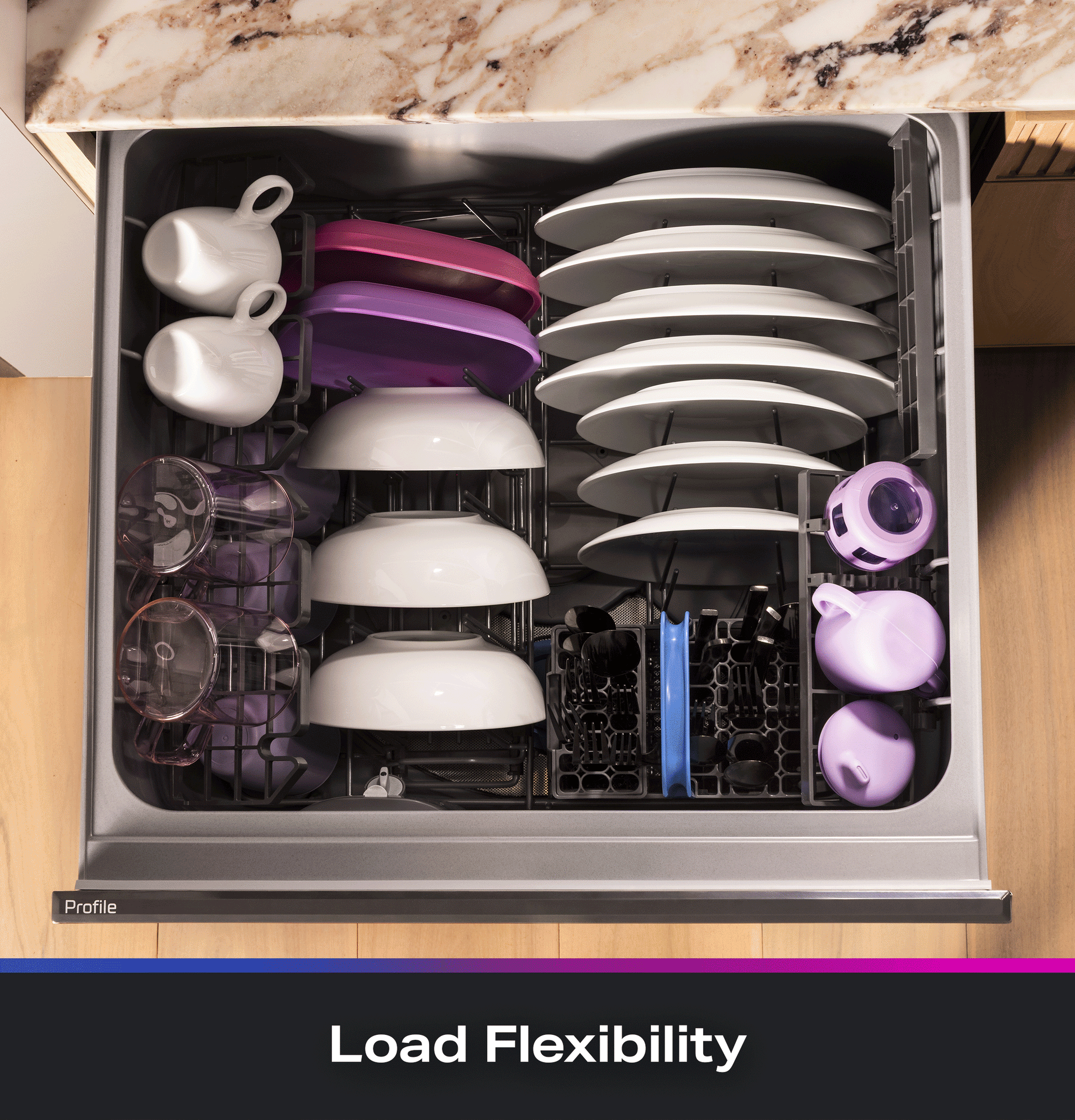 Ge Appliances PDD415PYYFS Ge Profile&#8482; Dishwasher Double Drawer