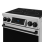 Thor Kitchen RSE30BLK 30 Inch Professional Electric Range With Tilt Panel Touch Control In Stainless Steel/Black Gordon Ramsay Series - Rse30-Blk