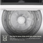 Lg WT8205CW 4.8 Cu. Ft. Mega Capacity Smart Top Load Washer With 4-Way® Agitator, Easyunload™ & Ai Sensing