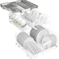 Miele G5266SCVISFP G 5266 Scvi Sfp Active Plus Stainless Steel. - Fully Integrated Dishwashers In Standard Size For Optimum Drying Results Thanks To Autoopen Drying.