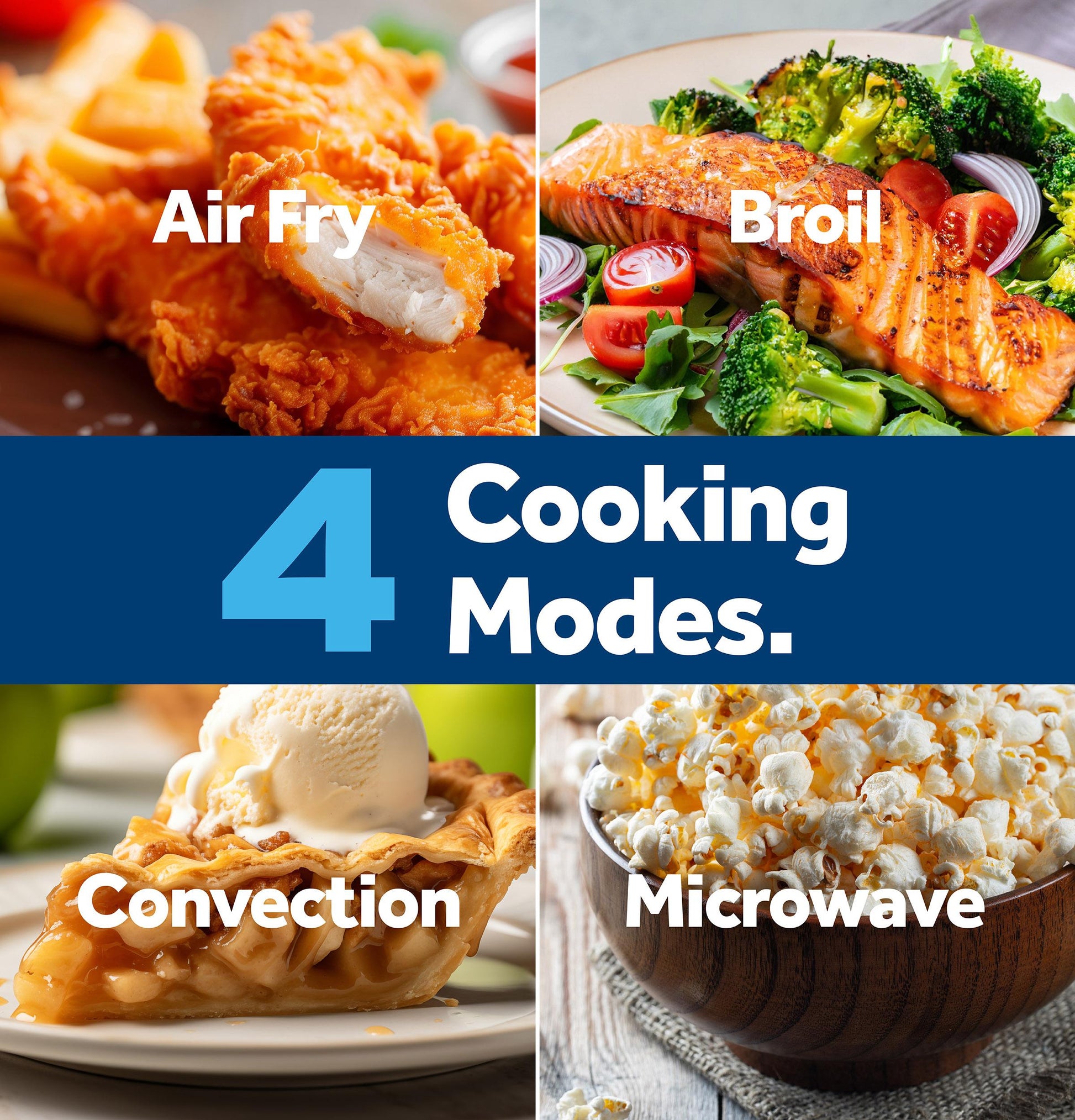 Ge Appliances GCST10A1WBB Ge® 1.0 Cu. Ft. Capacity Countertop Convection Microwave Oven With Air Fry