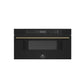 Forno FMWDR300030BLK Forno Capoliveri Espresso 30-Inch Microwave Drawer, Black, 1.2 Cu.Ft, 1500 Watts, Built-In, Touch Control Lcd Display, Auto-Touch Open/Close, 11 Power Levels, Sensor Cooking