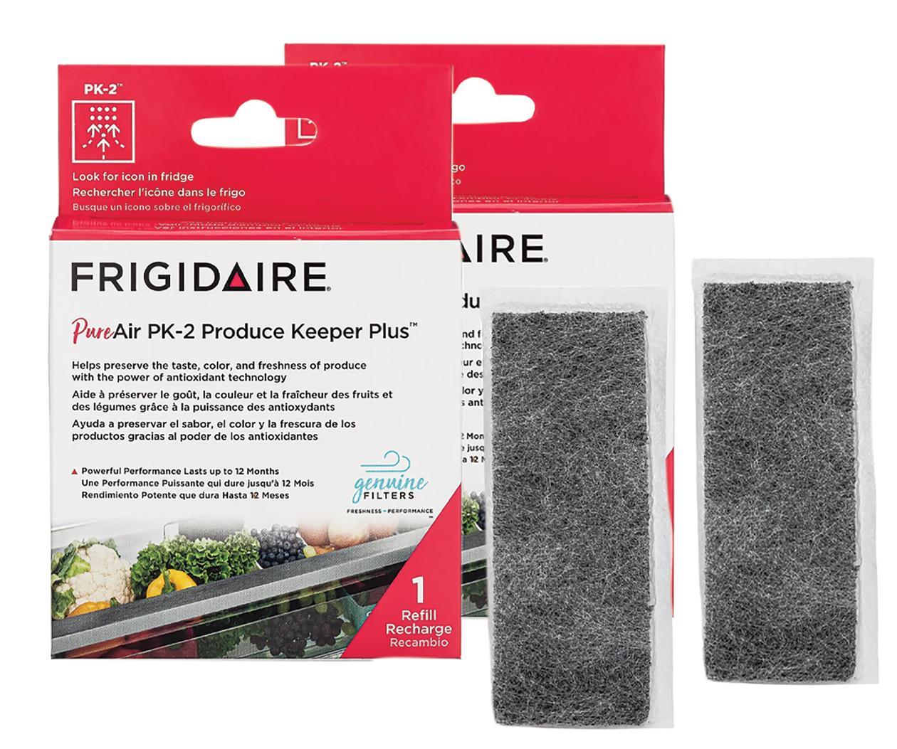 Frigidaire FRIGCOMBO8 Fppwfu02, Frgpaaf2, And (2) Frpapk2Rf Water And Air Filter Combo Kit With Produce Keeper Plus