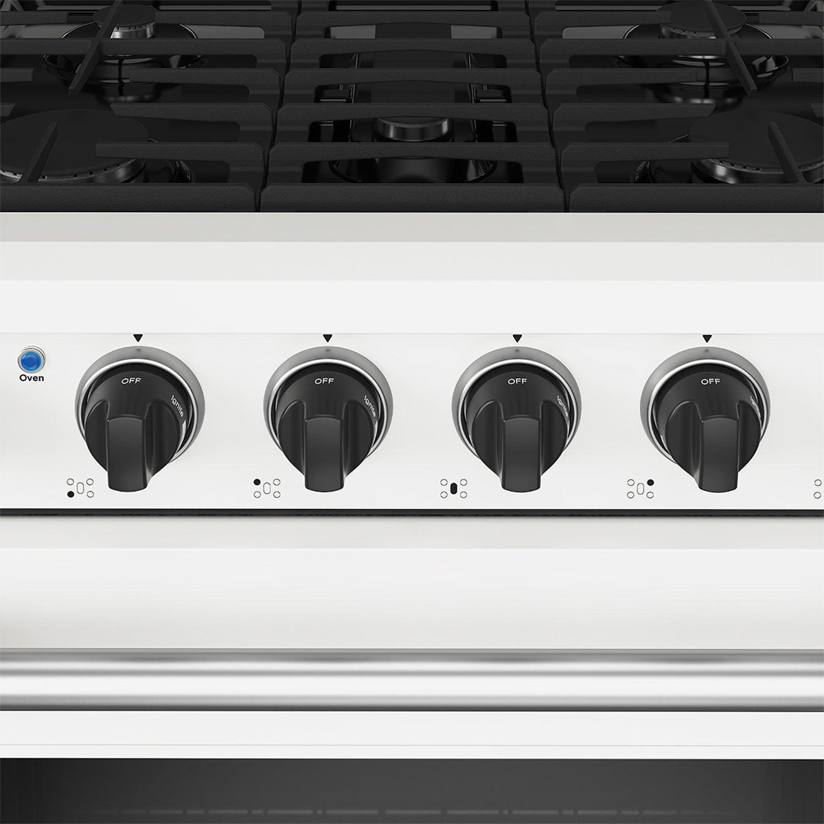 Thor Kitchen LRG3001UWLP 30 Inch Professional Liquid Propane Range In White