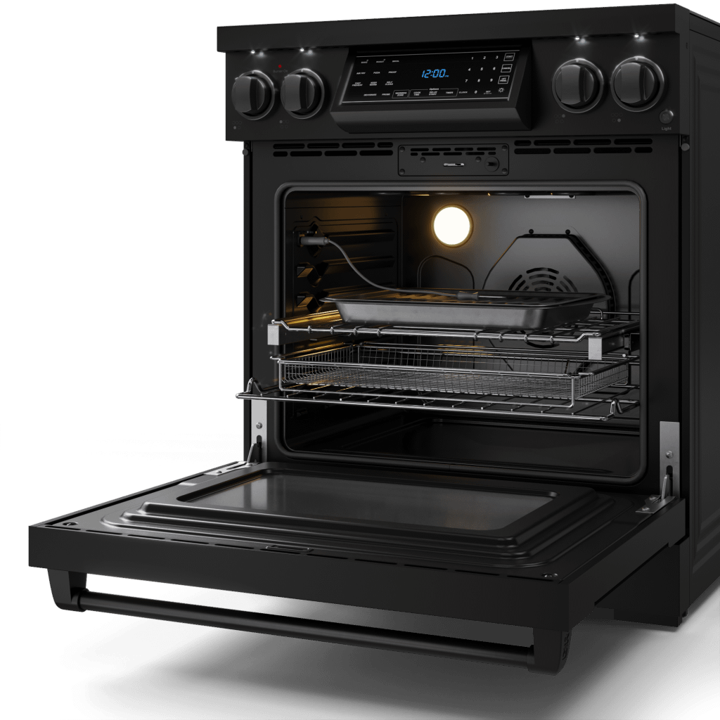 Thor Kitchen RSE30B 30 Inch Professional Electric Range With Tilt Panel Touch Control In Black Gordon Ramsay Series - Rse30B