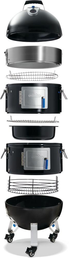 Napoleon Bbq AS18K Apollo 18 Charcoal Water Smoker , Charcoal, Black