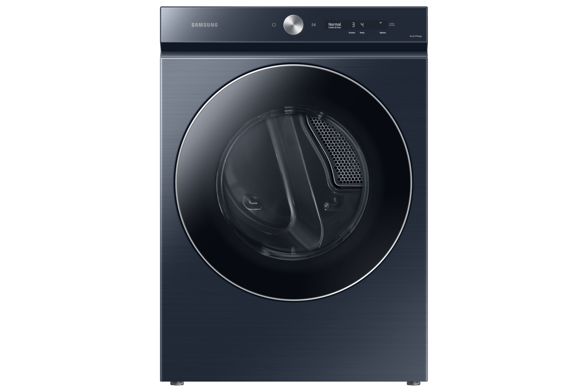 Samsung F1657832070251 Bespoke Ultra Capacity Ai Front Load Washer And Electric Dryer In Brushed Navy