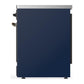 Ilve UMIB30QNR3MBB Ilve Umib30Qnr3Mbb Majestic Iii 30 Inch Induction Range With 4 Elements, 4 Cu. Ft. Oven Capacity (Solid Door, Midnight Blue, Burnished)