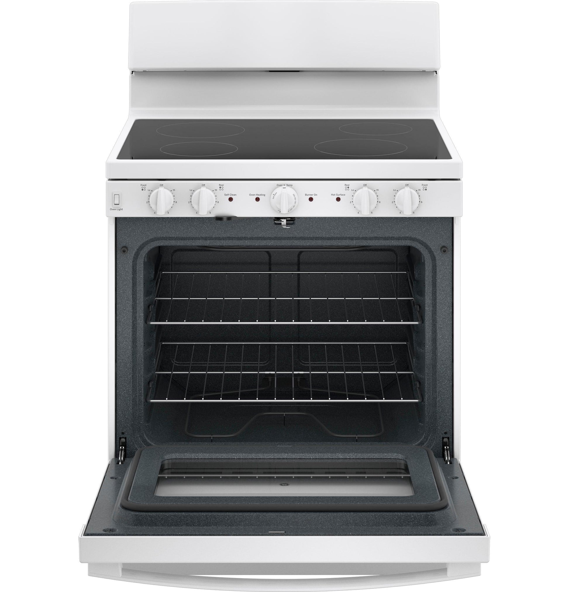 Ge Appliances JB480DYWW Ge® Energy Star® 30" Free-Standing Electric Radiant Smooth Cooktop Range