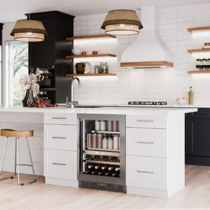 Silhouette SPRWBC052D3SS Silhouette Pro Gen 3 - 24" Built-In Wine And Beverage Center In Stainless Steel