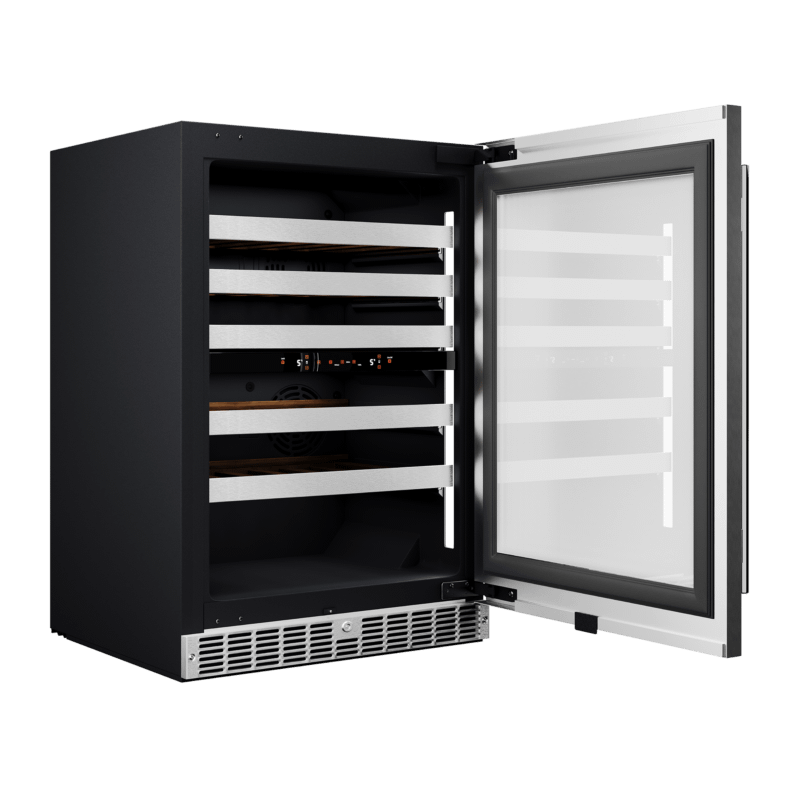 Element Appliance EWD24BES Cellara By Element 24 In., 46 Bottle Dual-Zone Wine Cooler - Stainless Steel