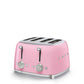 Smeg TSF03PKUS Toaster Pink Tsf03Pkus