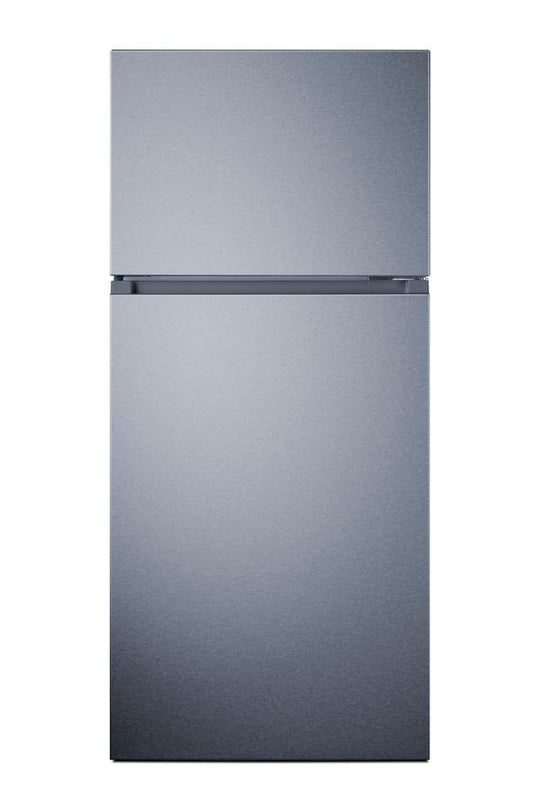 Summit FF18SSIM 30" Wide Top Mount Refrigerator-Freezer With Icemaker