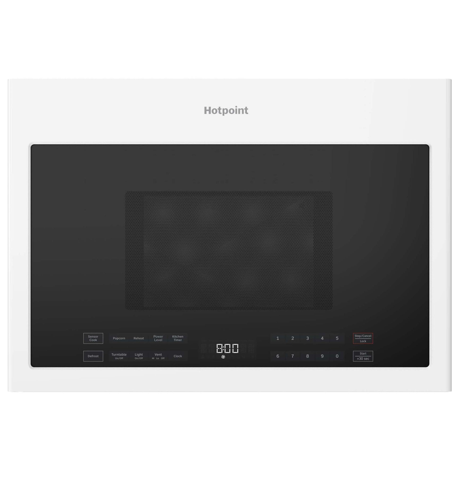 Hotpoint HVMB14S4WWW Hotpoint 24" 1.4 Cu. Ft. Over-The-Range Microwave Oven