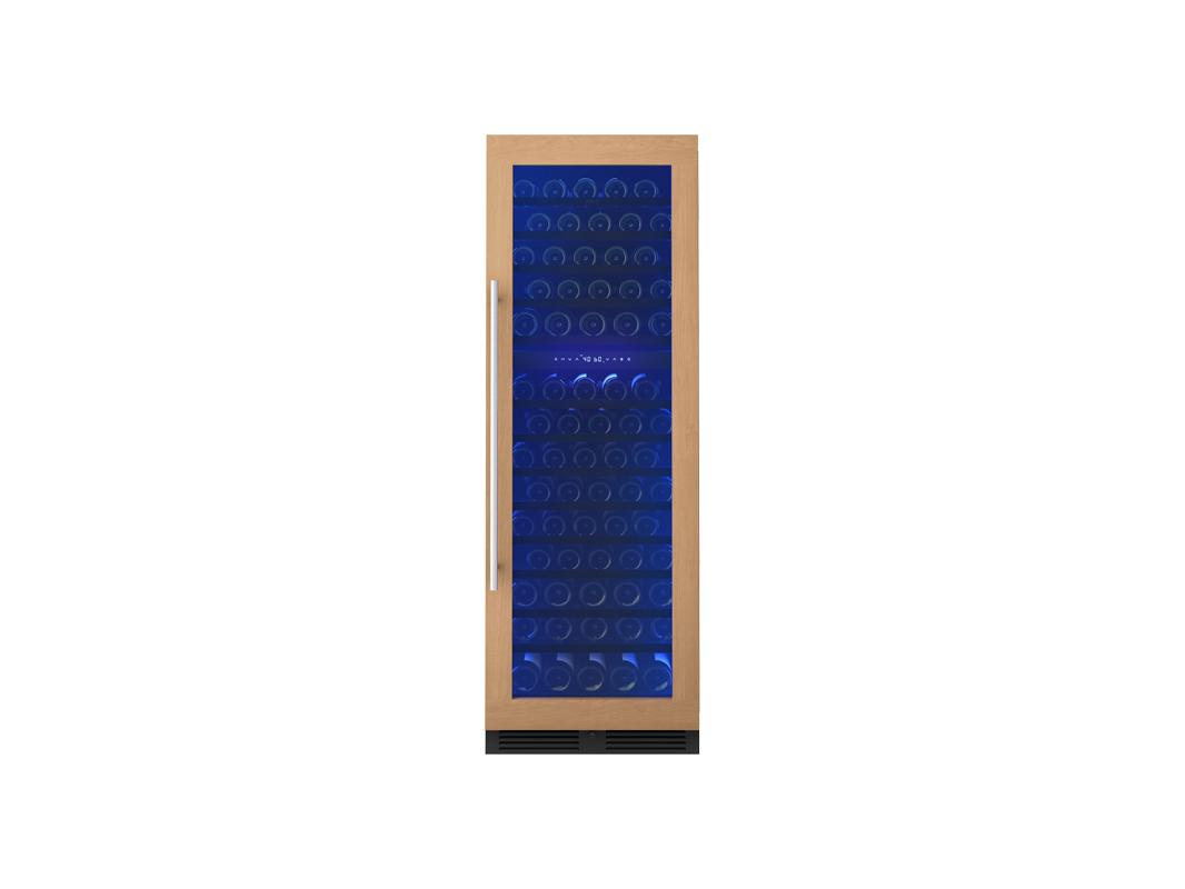 Zephyr PRW24F02CPG 24" Full Size Panel Ready Dual Zone Wine Cooler