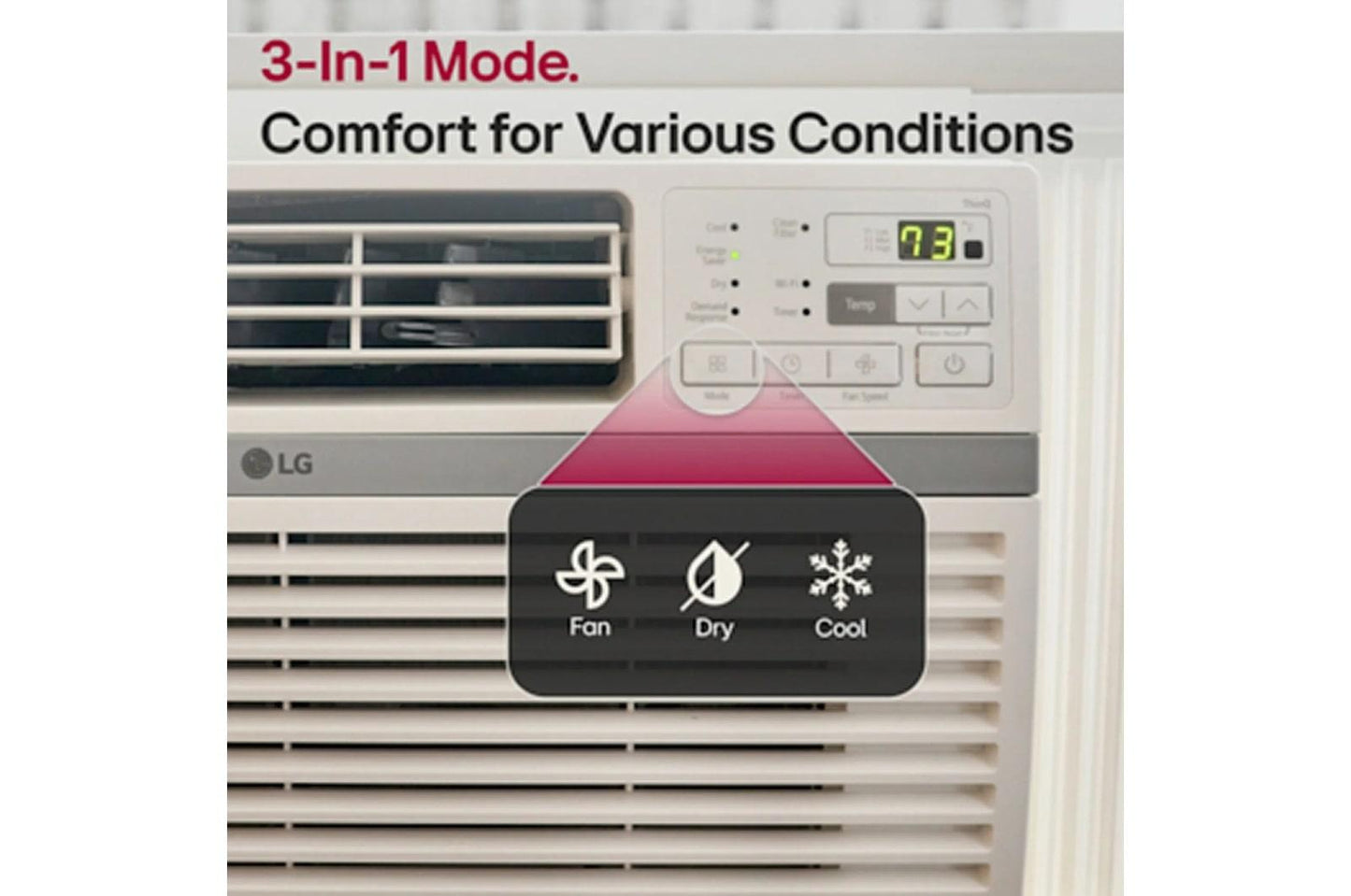 Lg LW1224RD 12,000 Btu Window Air Conditioner