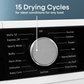 Element Appliance ECD4224EGW Element 4.0 Cu. Ft. Front Load Electric Dryer - White, Energy Star (Ecd4224Egw)