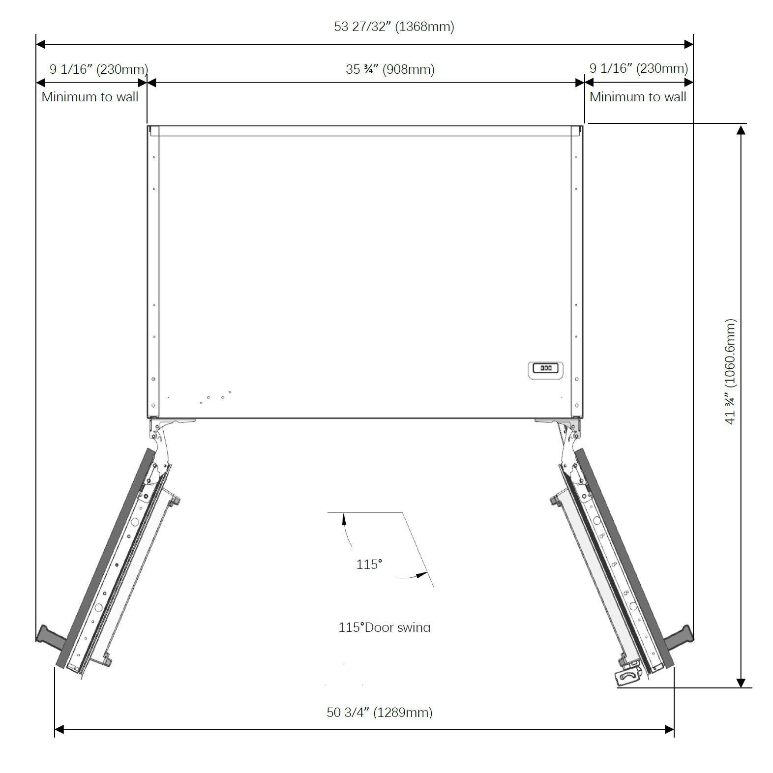 Fulgor Milano FM4FBM36IFBI 36 French Door Panel