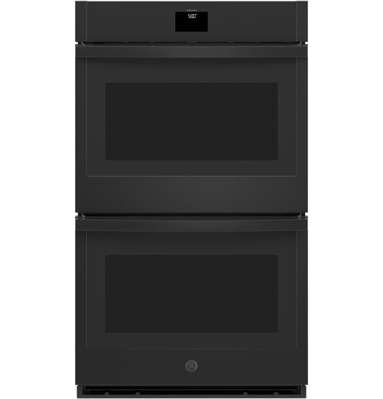 Ge Appliances JTD5000DVBB Ge® 30" Smart Built-In Self-Clean Convection Double Wall Oven With No Preheat Air Fry