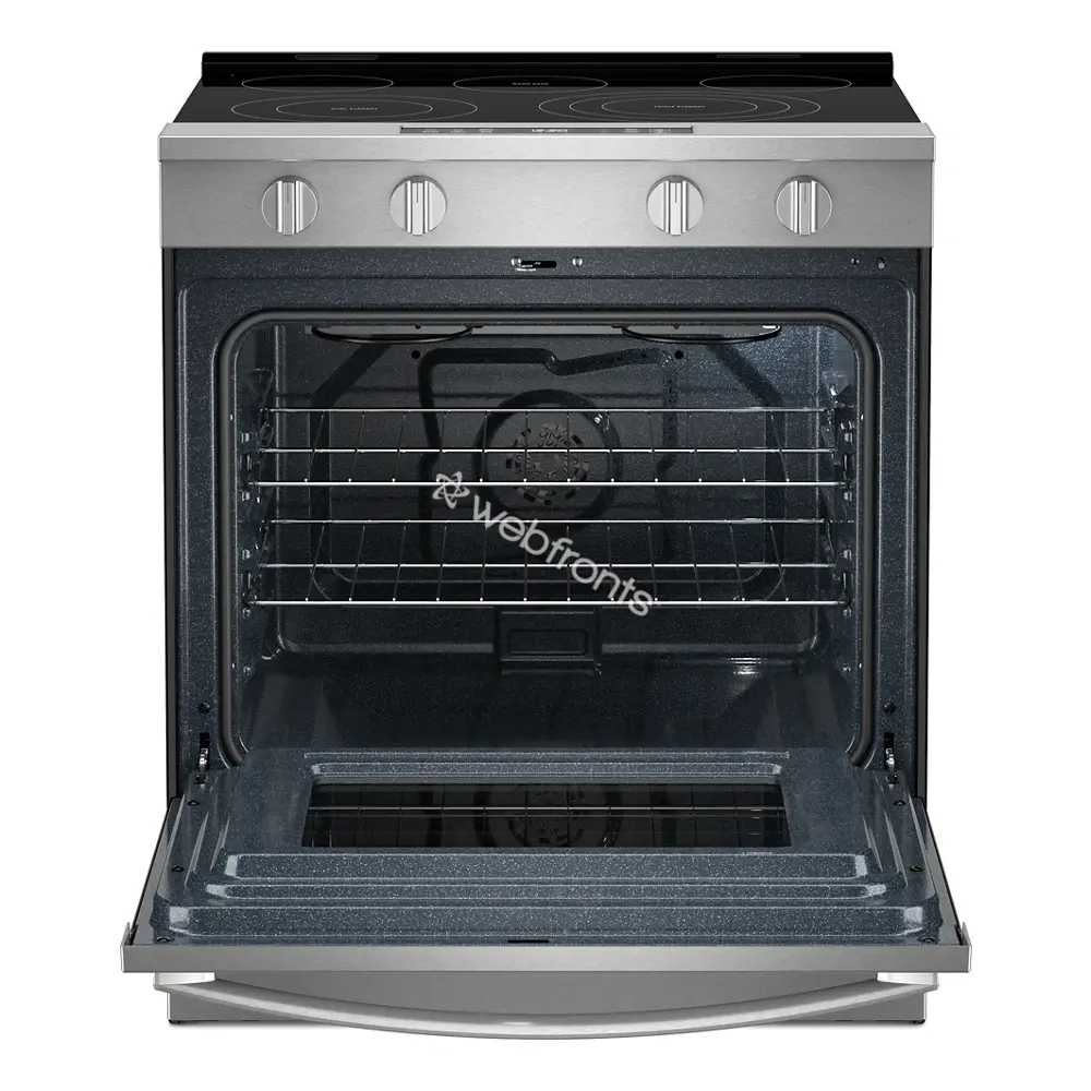 Whirlpool WSES5030SZ 30-Inch Electric Smart Range With Air Cooking Technology