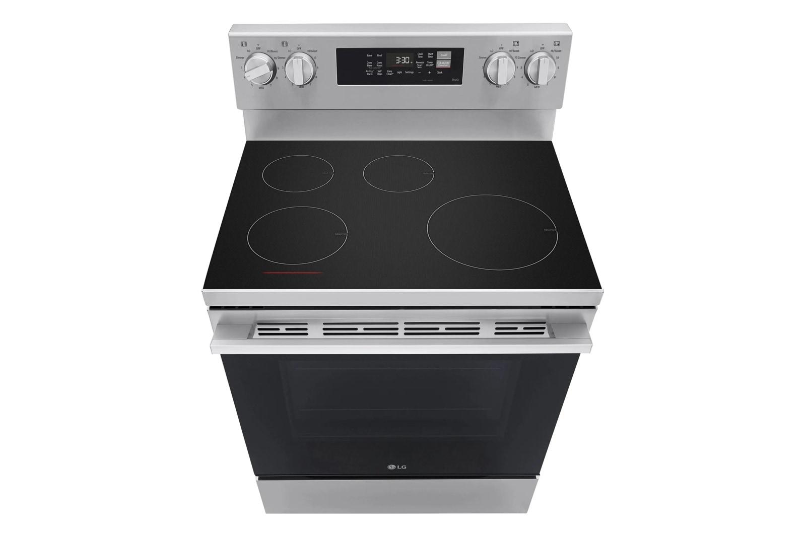 Lg LRIN6323YE 6.3 Cu. Ft. Smart Induction Freestanding Range With Probake Convection® And Air Fry