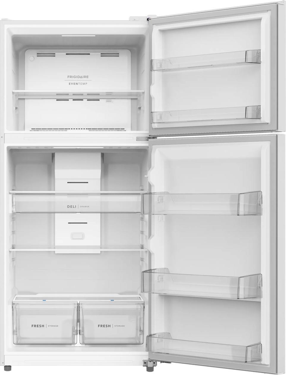 Frigidaire FRTE2246AW 22 Cu. Ft. Garage Ready Top Freezer Refrigerator