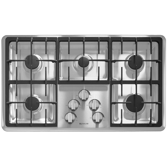 Jennair JGC1536ADS Gas Cooktop, 36"