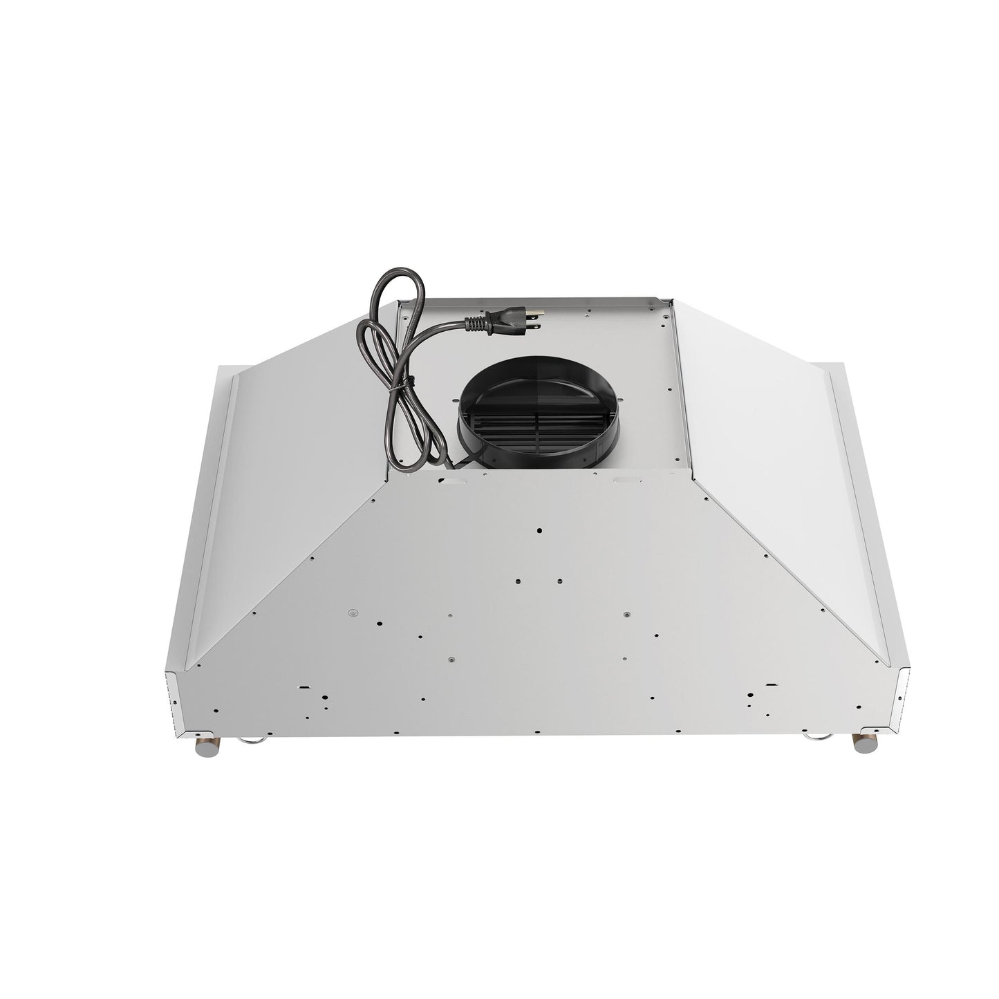 Forno FRHWM550330WHT Forno Venezia 30 Inch Wall-Mounted Range Hood In White With Touch Controls And Baffle Filters