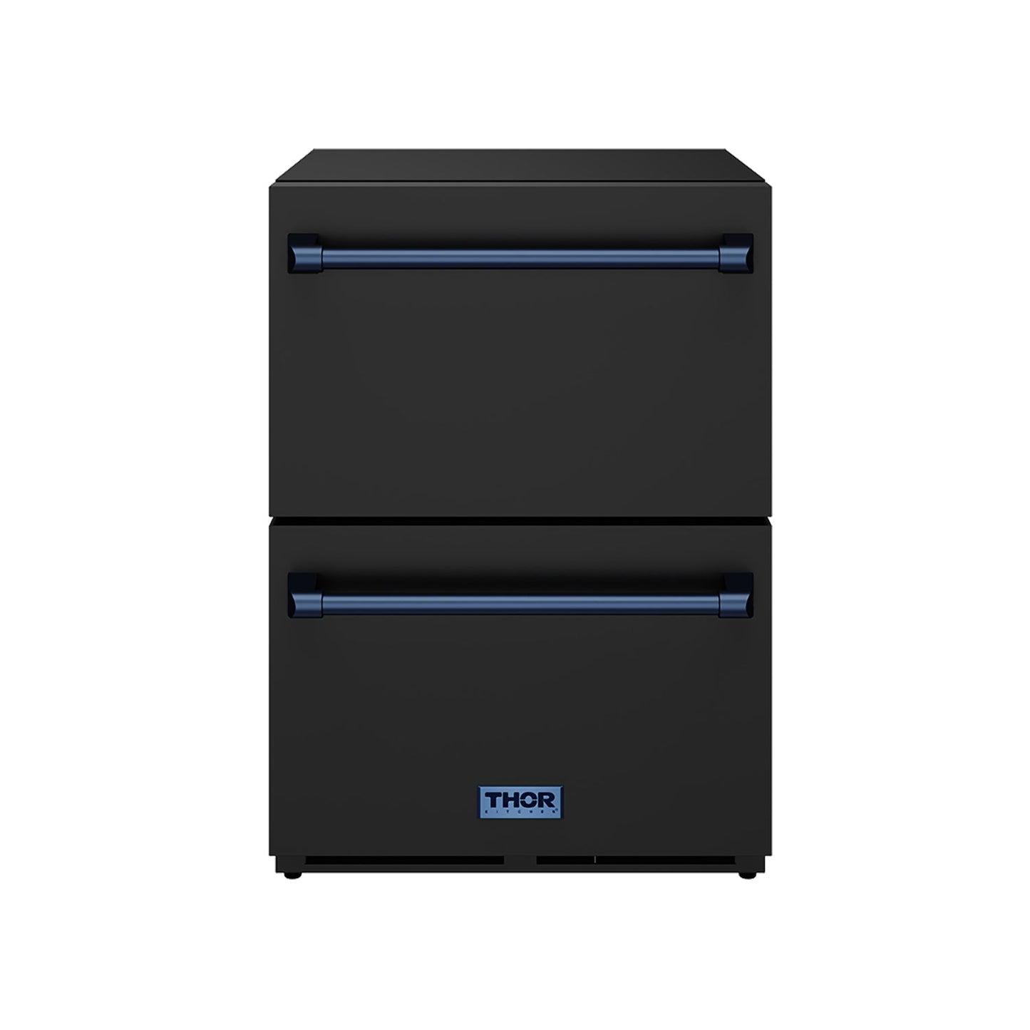 Thor Kitchen RZ24UBBLU 24 Inch Undercounter Built-In / Freestanding Drawer Freezer - Black/Blue Gordon Ramsay Series