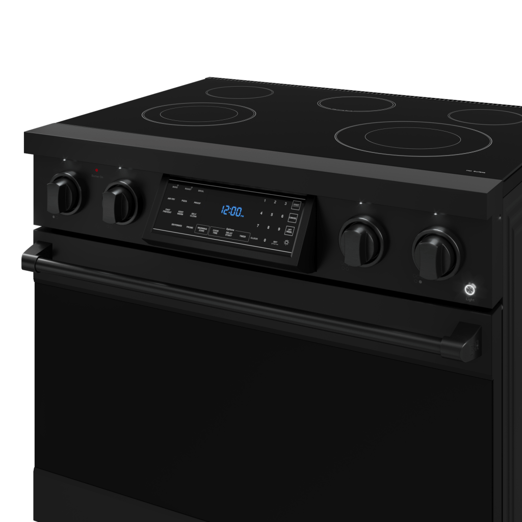 Thor Kitchen RSE36B 36 Inch Professional Electric Range With Tilt Panel Touch Control In Black Gordon Ramsay Series - Rse36B