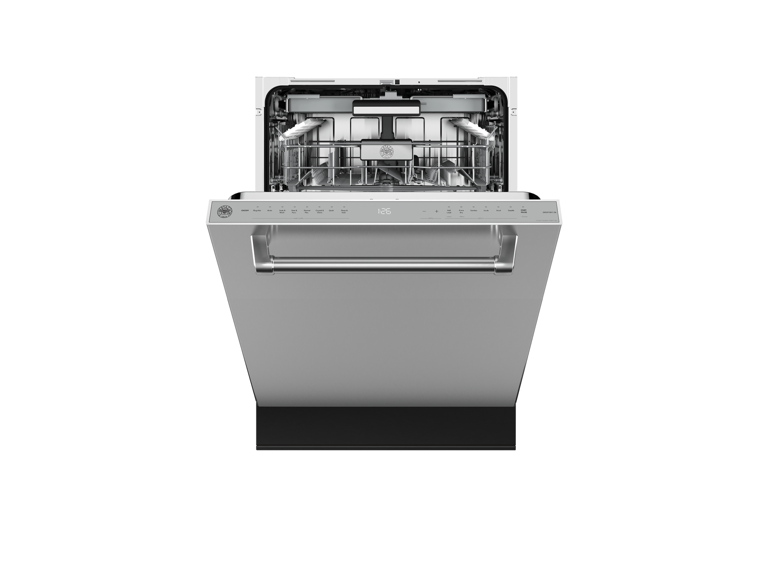 Bertazzoni DW24T3IXT26 24In Tall Tub Dishwasher With Full Touch User Interface Ss