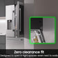 Samsung RF80H30CER Bespoke Ai 3-Door French Door Autoview™ Zero Clearance Fit 29 Cu. Ft.