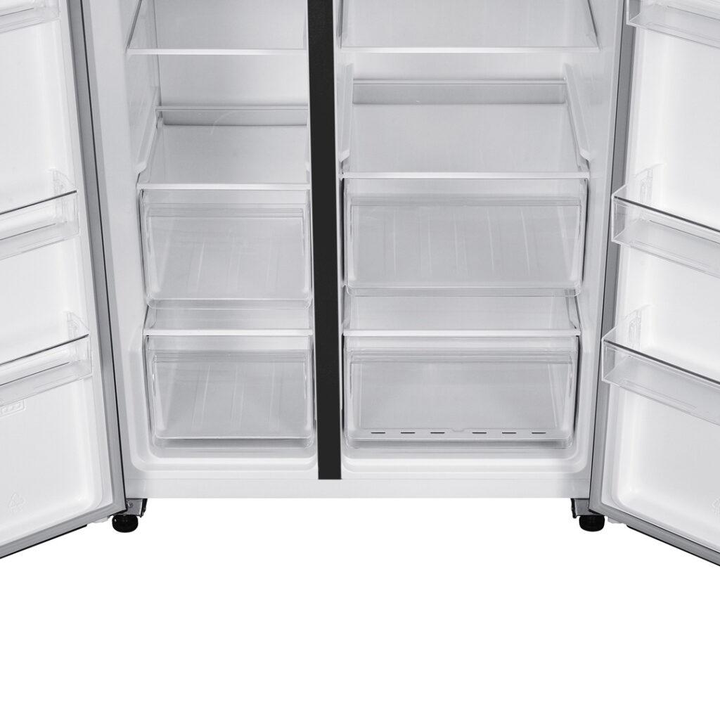 Danby DFF212B1SLDB Danby 21.2 Cu. Ft. Side-By-Side Refrigerator In Stainless Steel Look