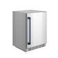 Thor Kitchen RBC24SSDBLU Gordon Ramsay Collection 24 Inch Outdoor Undercounter Beverage Cooler In Stainless Steel/Blue