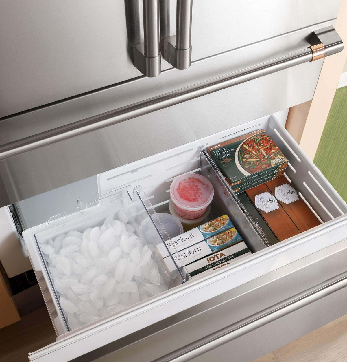 Cafe CIC36RK6ZII Cafe™ 36" Panel-Ready Integrated Bottom-Freezer Refrigerator - Right Swing