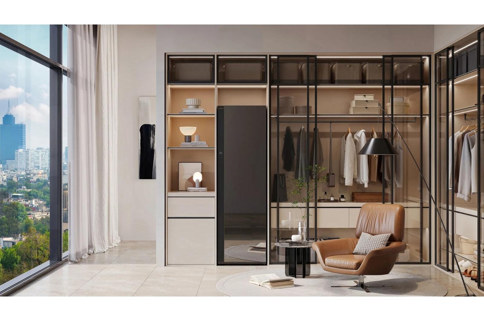 Lg SC5GQR8GA Lg Signature Styler® Smart Steam Closet With Dual Truesteam® Technology, Dynamic Movinghanger™ And Built-In Handysteamer™