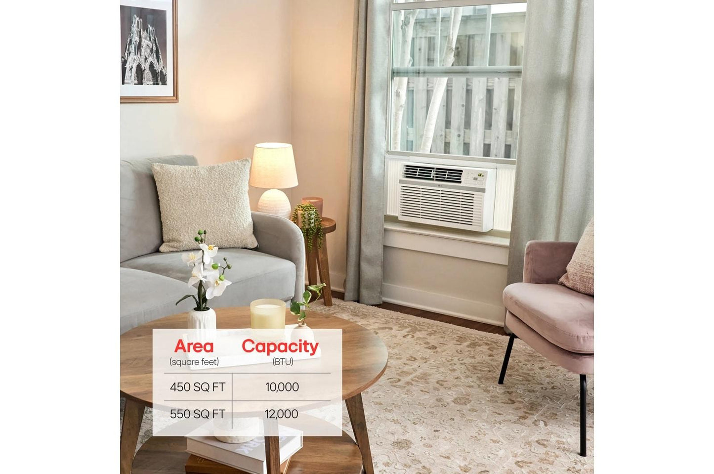 Lg LW1024RD 10,000 Btu Window Air Conditioner